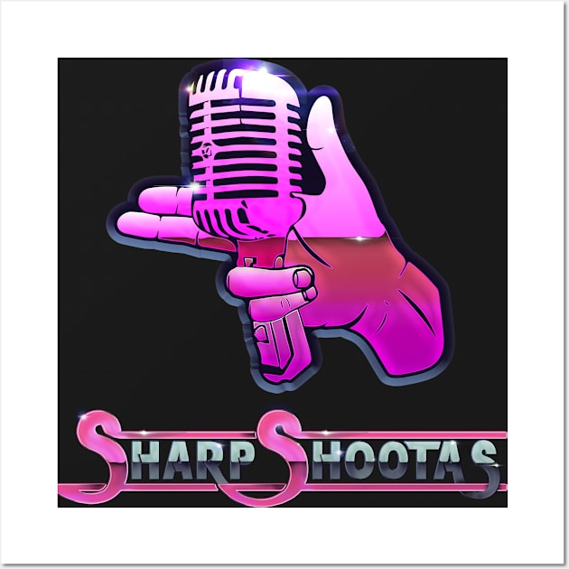 Sharp Shootas Retro Wall Art by Sharpshootas1